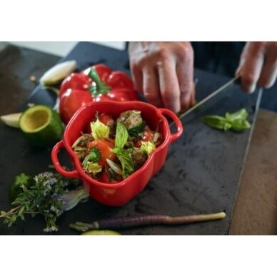 ZWILLING MINI COCOTTE PEPPER 470 ml apvalus kepimo indas 3