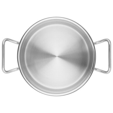 ZWILLING PRO 5 dalių 18/10 nerūdijančio plieno puodų rinkinys, sidabrinis 2